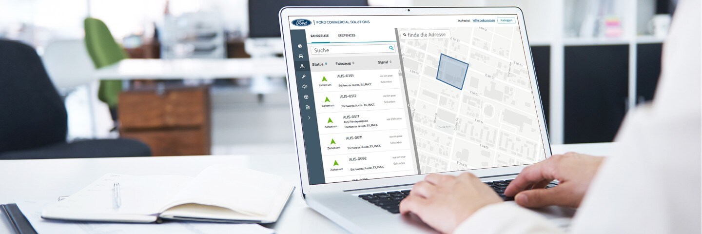 Ford Commercial Solutions Telematics Software