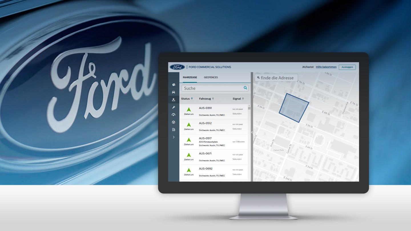 Ford Pro™ Telematics Software